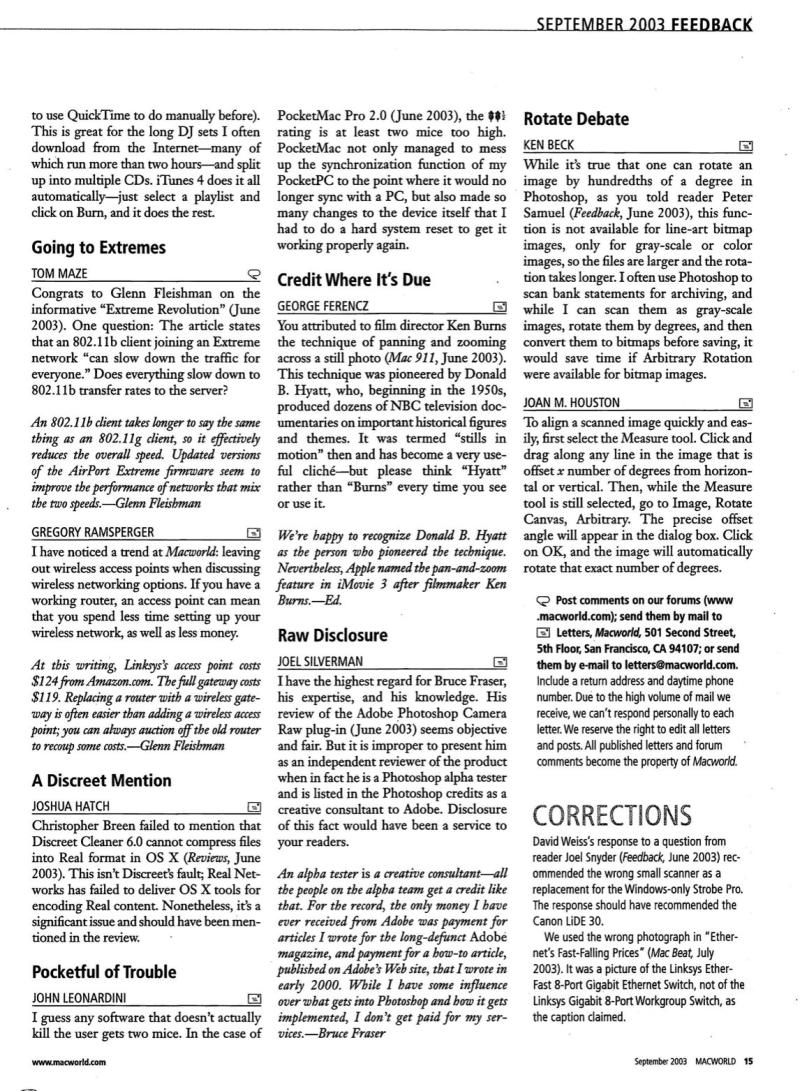 MacWorld0309September2003 — page 17