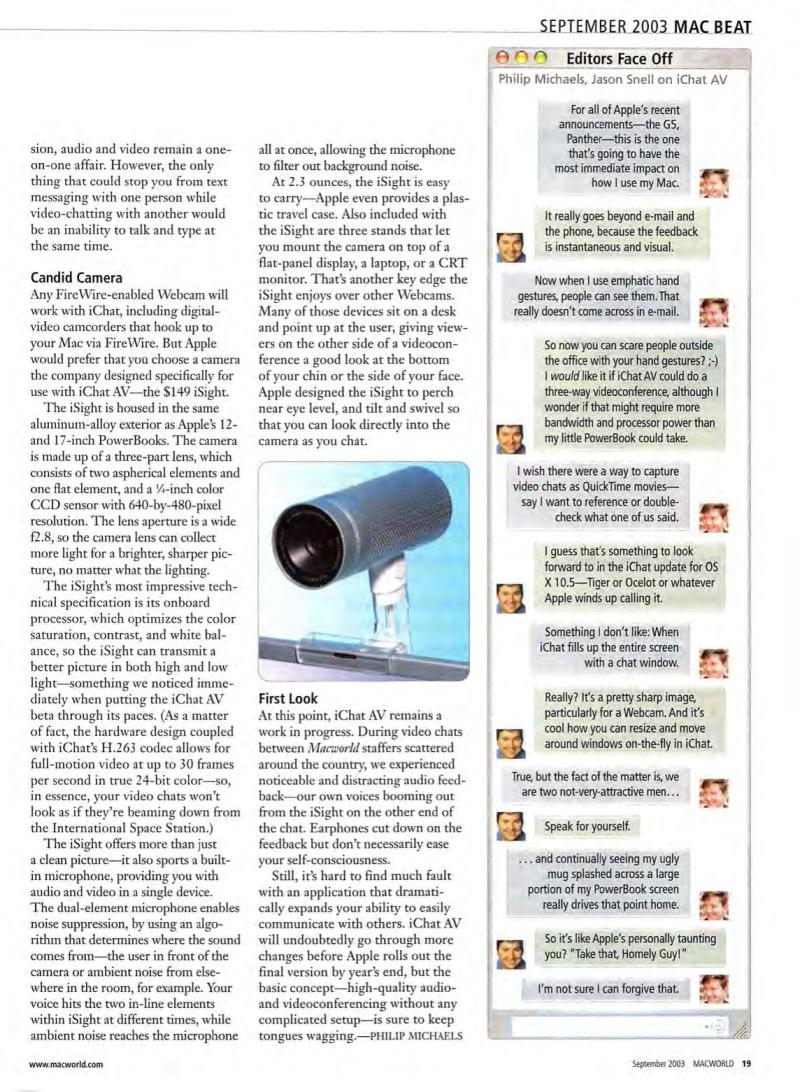MacWorld0309September2003 — page 21