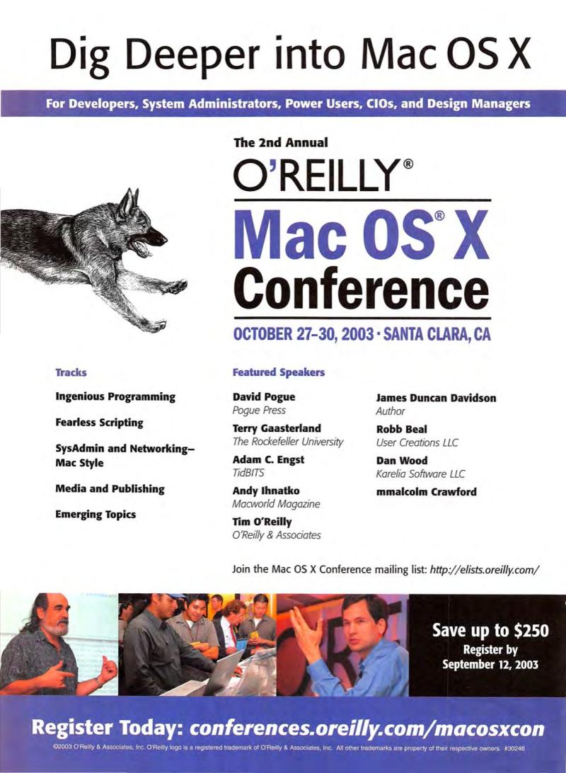MacWorld0309September2003 — page 22