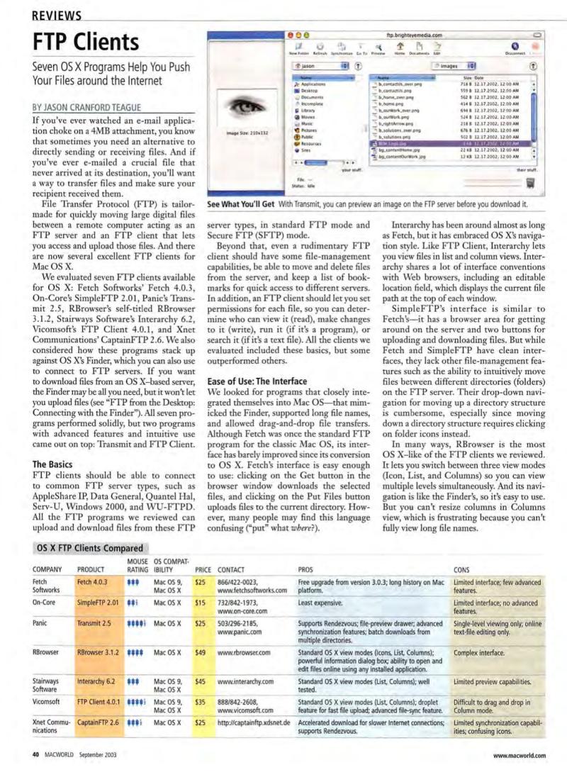 MacWorld0309September2003 — page 42