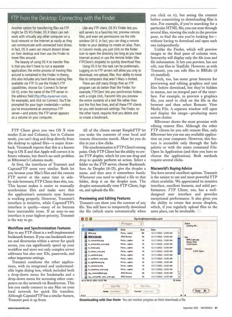 MacWorld0309September2003 — page 43