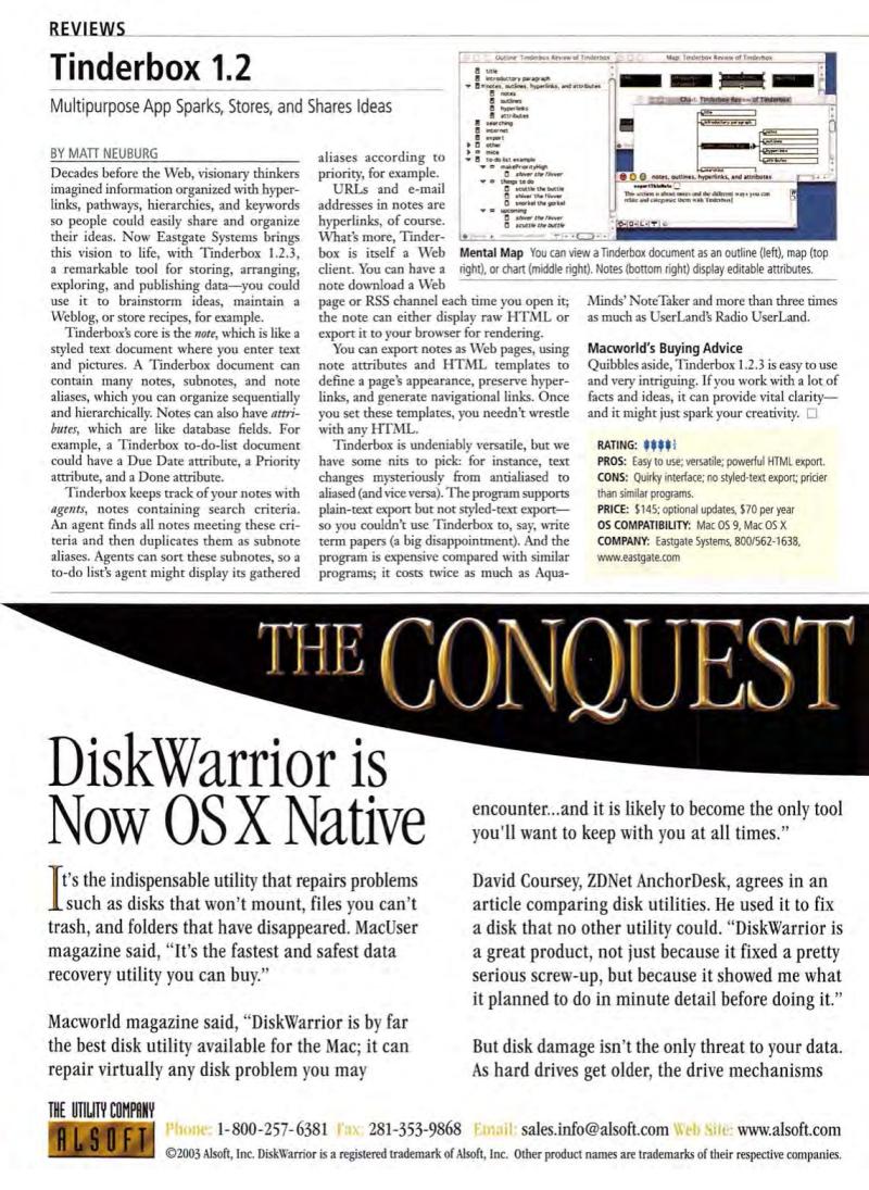 MacWorld0309September2003 — page 48