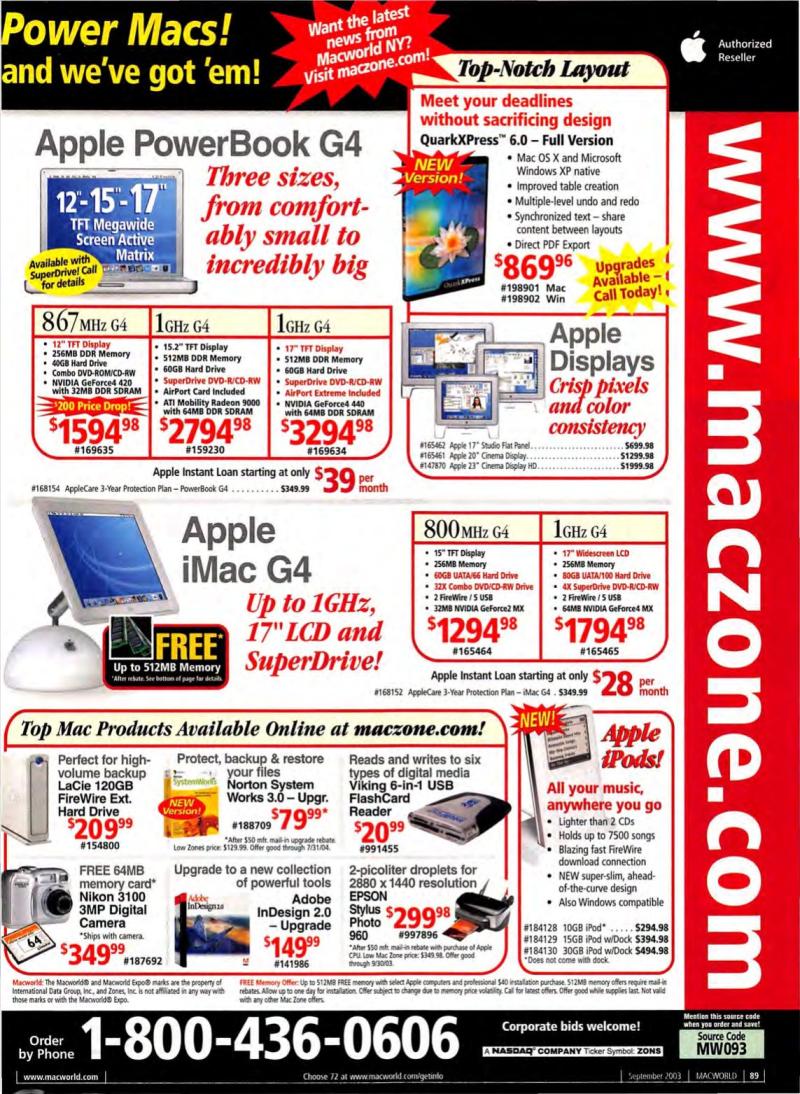 MacWorld0309September2003 — page 91