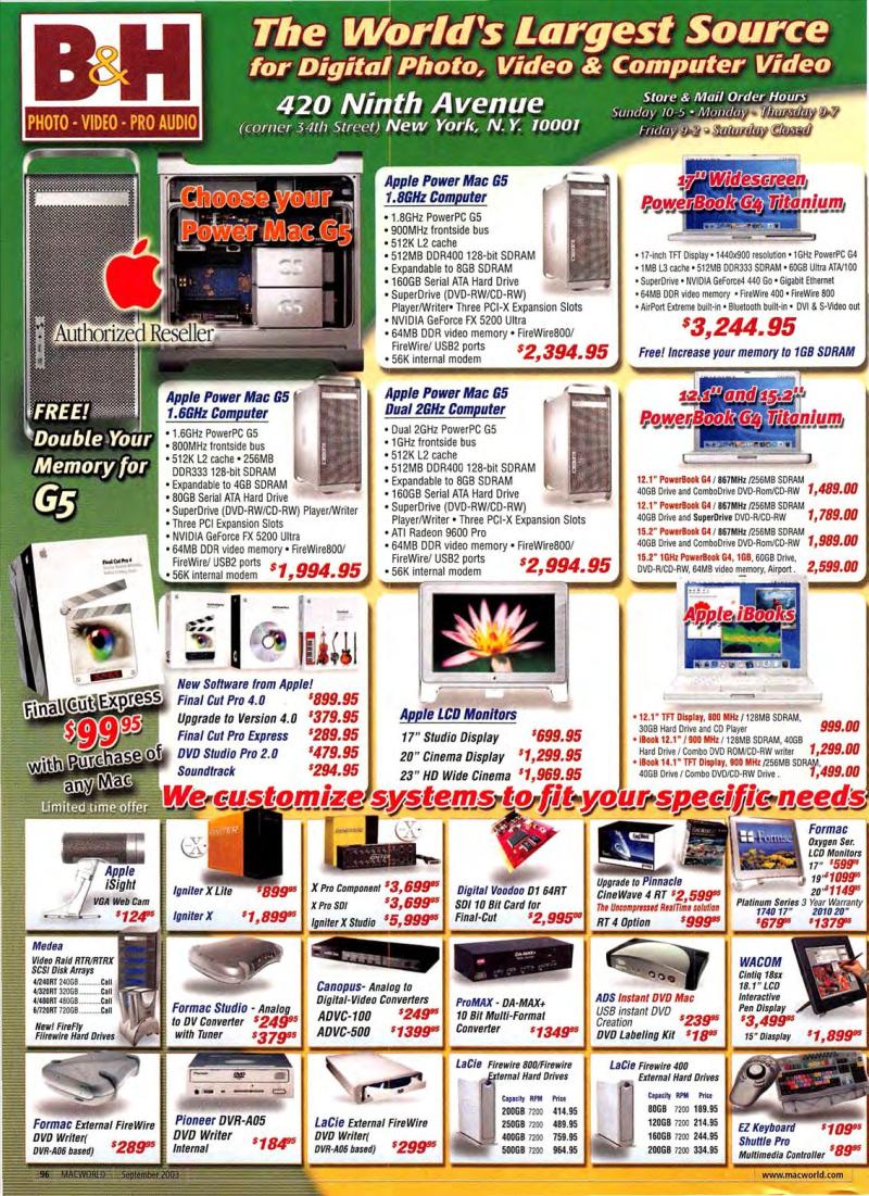 MacWorld0309September2003 — page 98