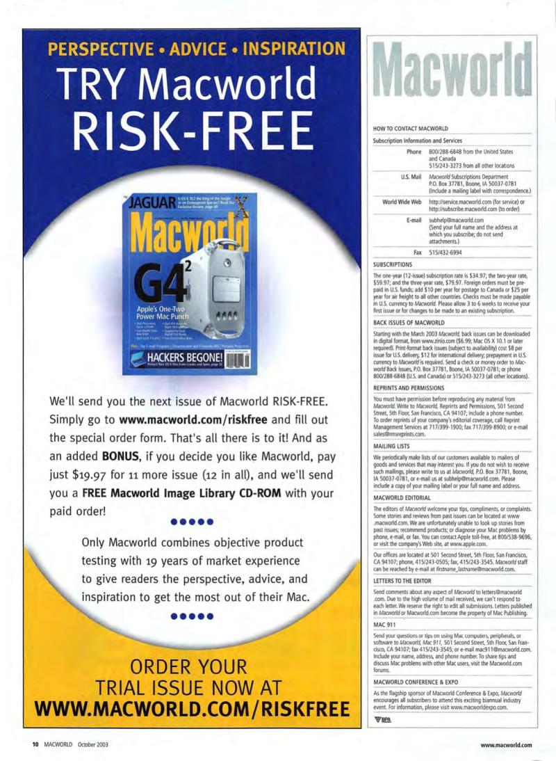 MacWorld0310October2003 — page 12