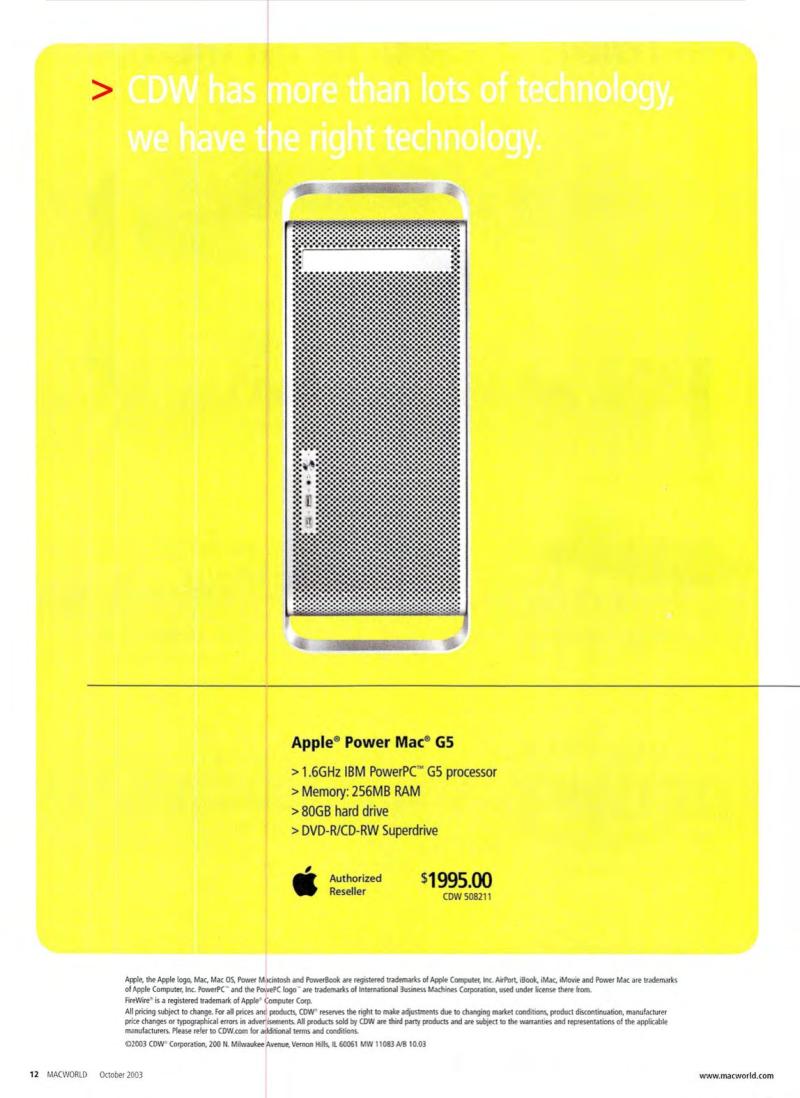 MacWorld0310October2003 — page 14