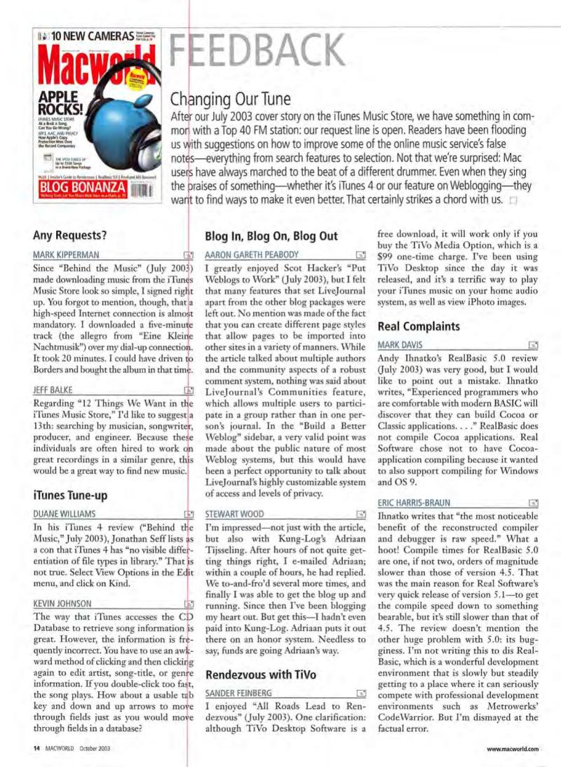 MacWorld0310October2003 — page 16