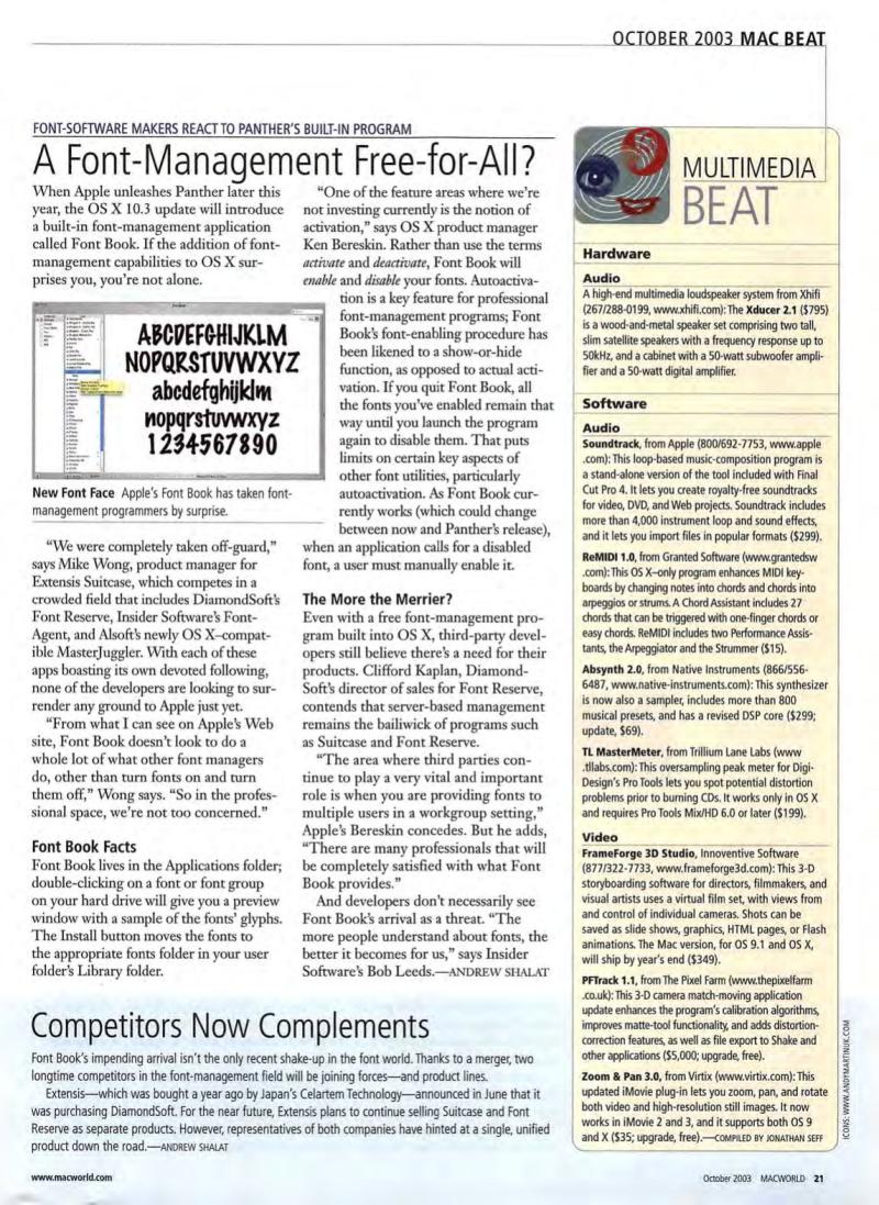 MacWorld0310October2003 — page 23