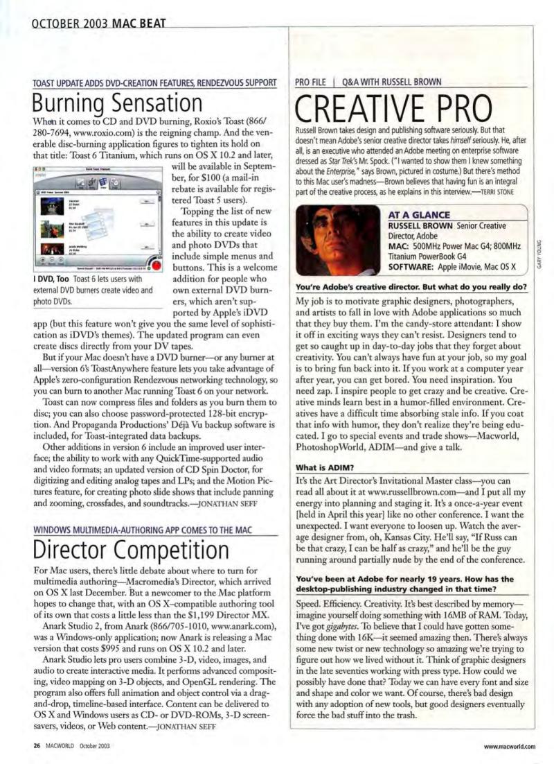 MacWorld0310October2003 — page 28