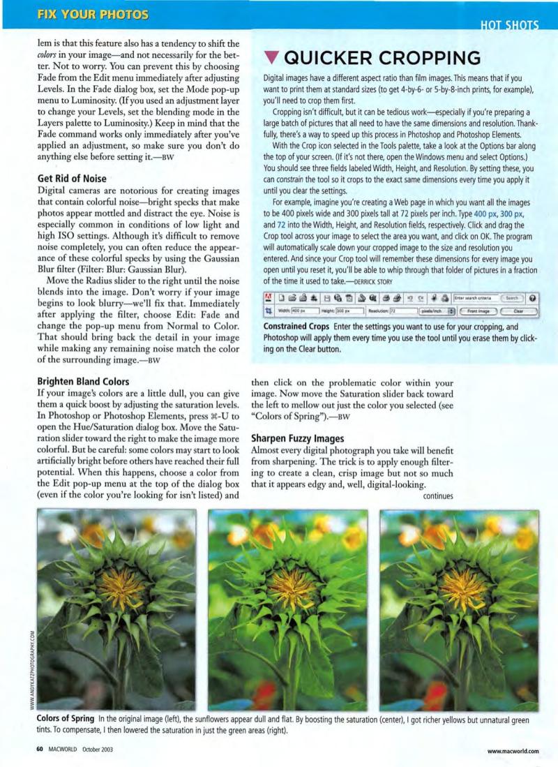 MacWorld0310October2003 — page 62