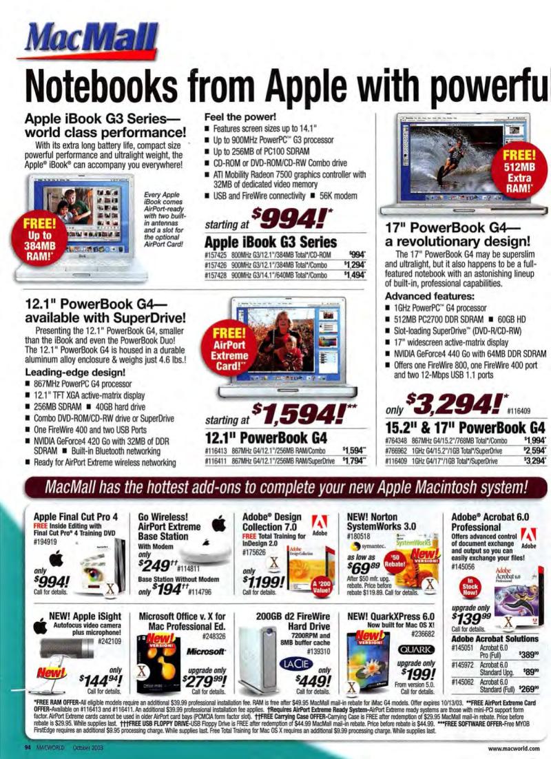 MacWorld0310October2003 — page 96