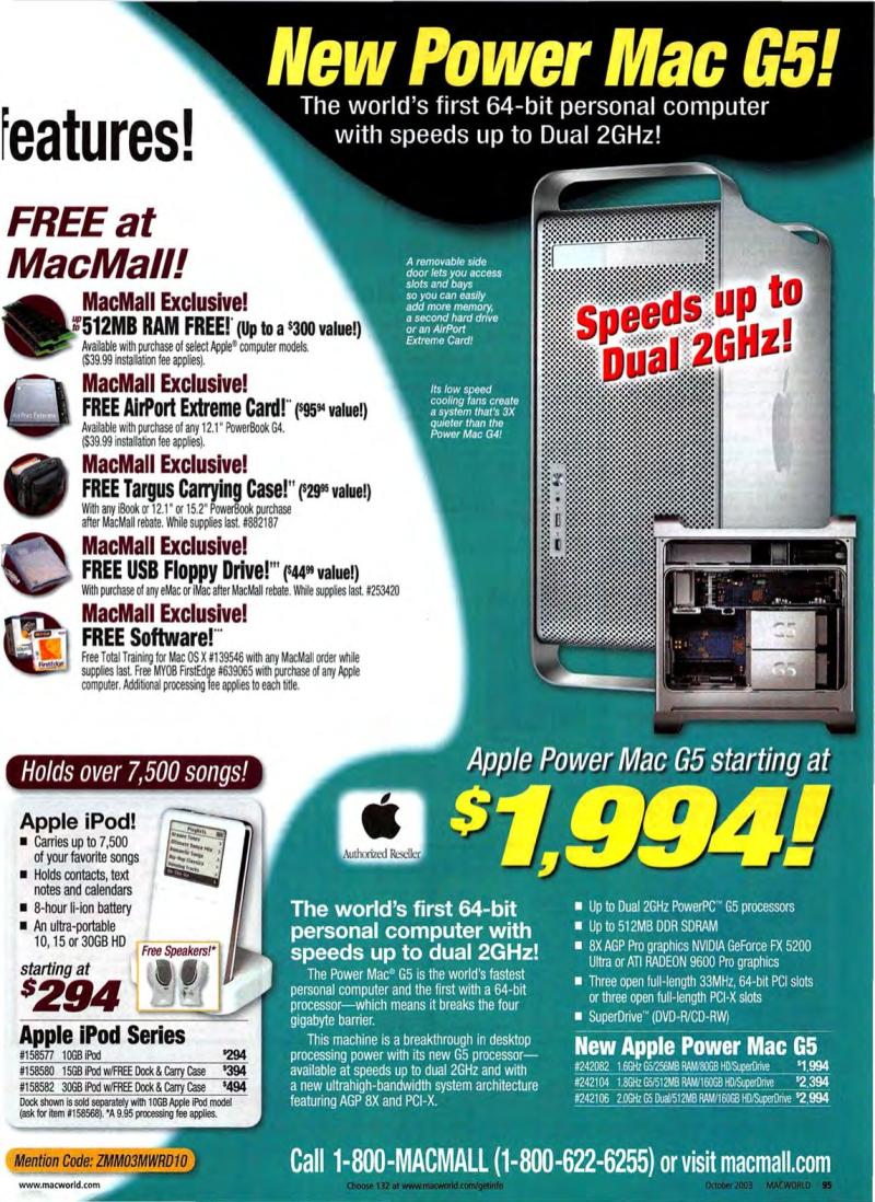 MacWorld0310October2003 — page 97
