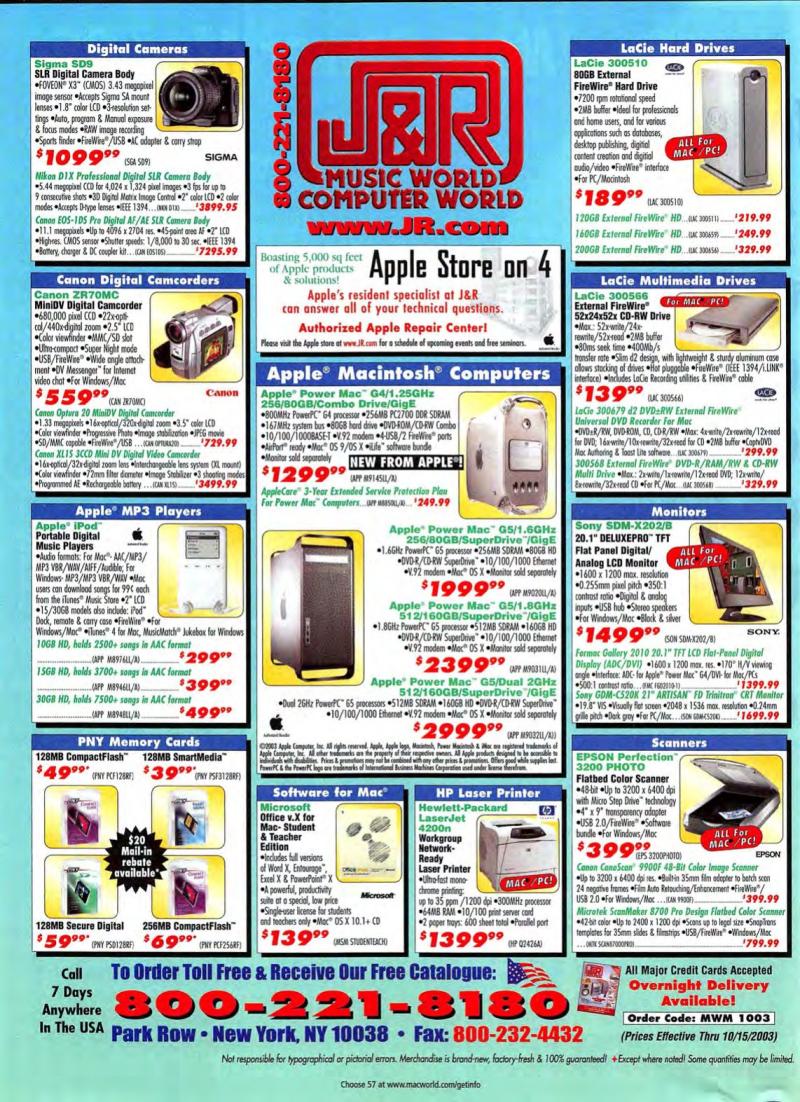 MacWorld0310October2003 — page 98