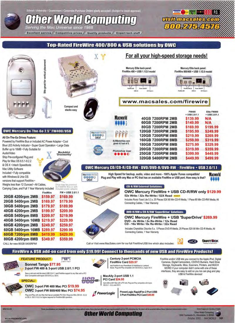 MacWorld0310October2003 — page 107