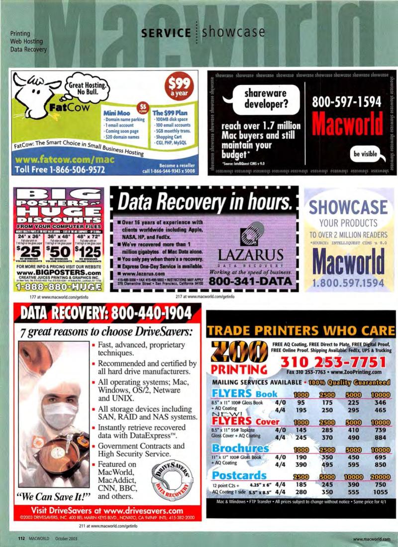 MacWorld0310October2003 — page 118