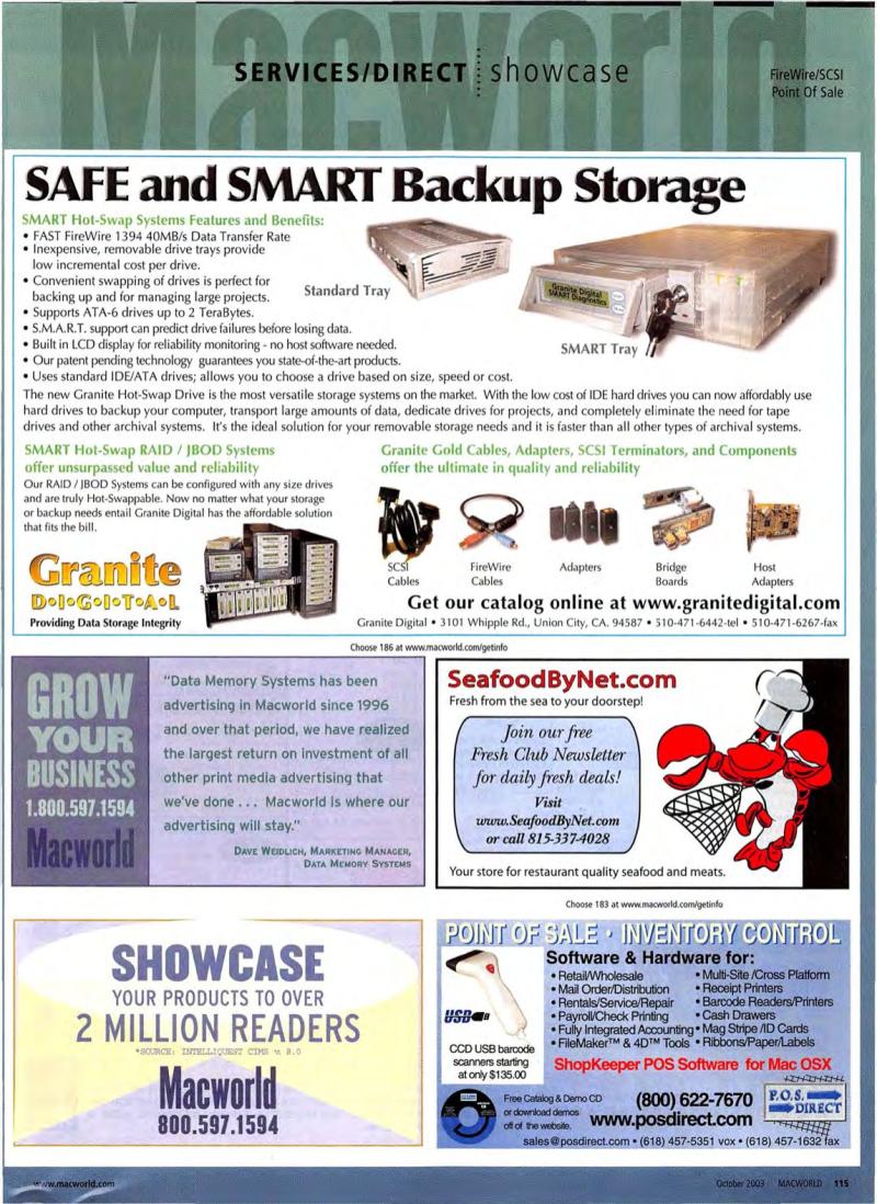 MacWorld0310October2003 — page 121