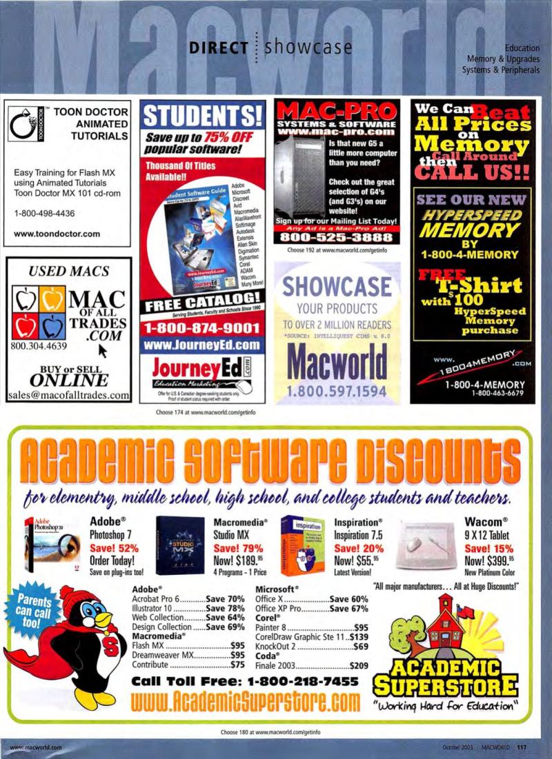 MacWorld0310October2003 — page 123