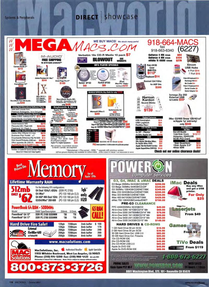 MacWorld0310October2003 — page 124