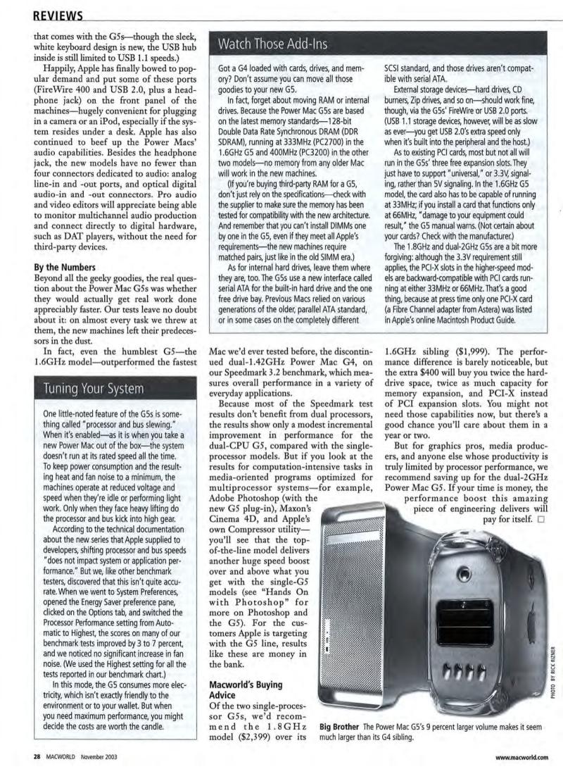 MacWorld0311November2003 — page 30