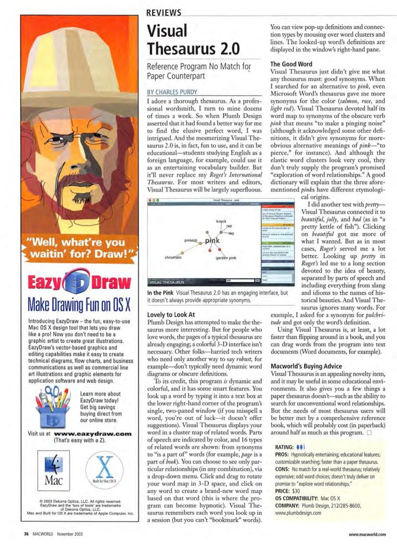 MacWorld0311November2003 — page 38