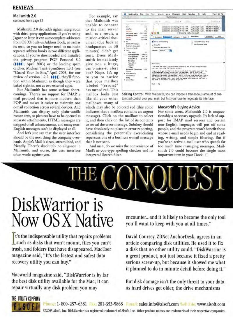 MacWorld0311November2003 — page 40