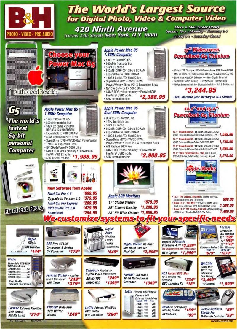 MacWorld0311November2003 — page 98