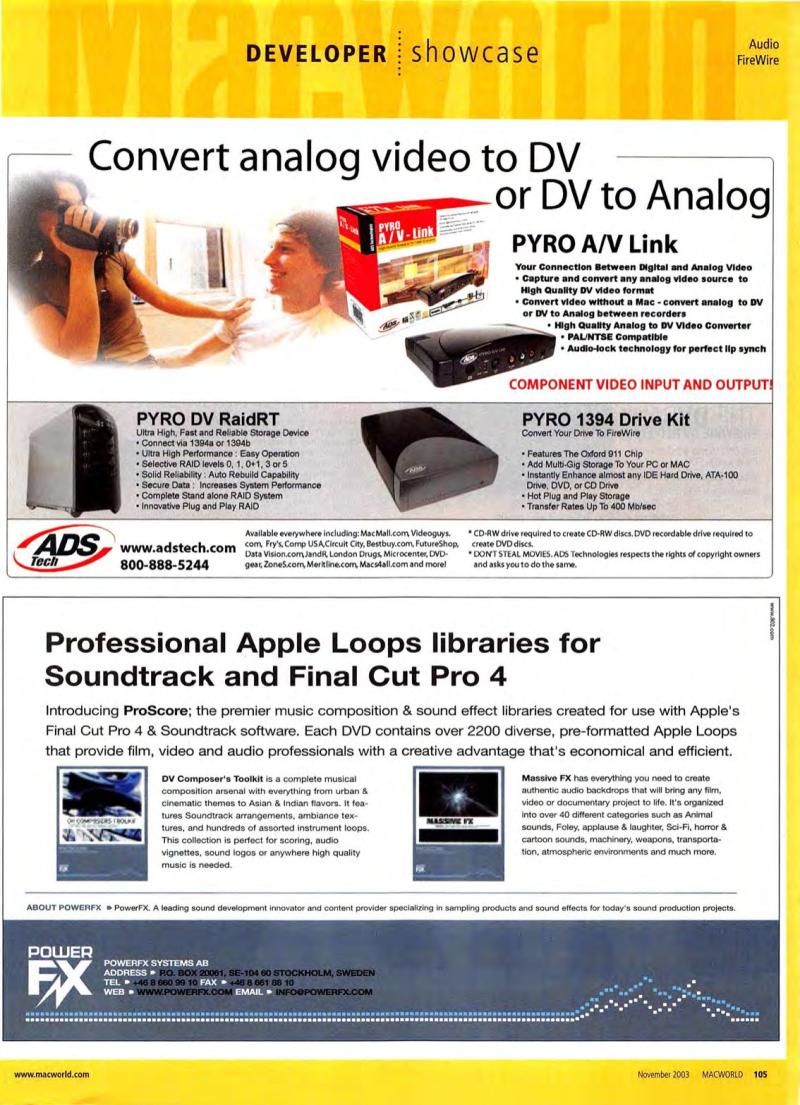 MacWorld0311November2003 — page 107