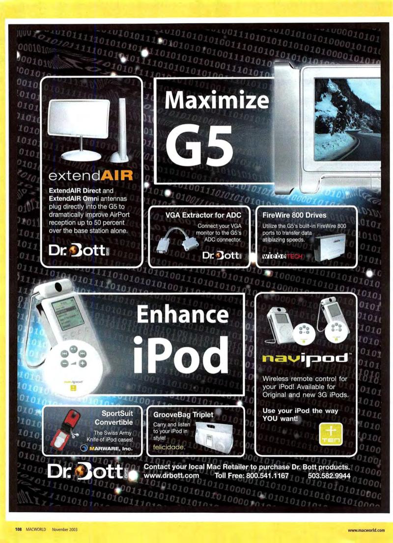 MacWorld0311November2003 — page 110