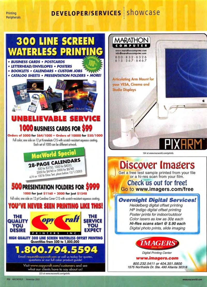 MacWorld0311November2003 — page 114