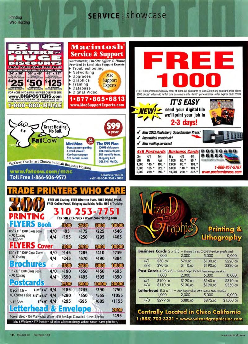 MacWorld0311November2003 — page 116