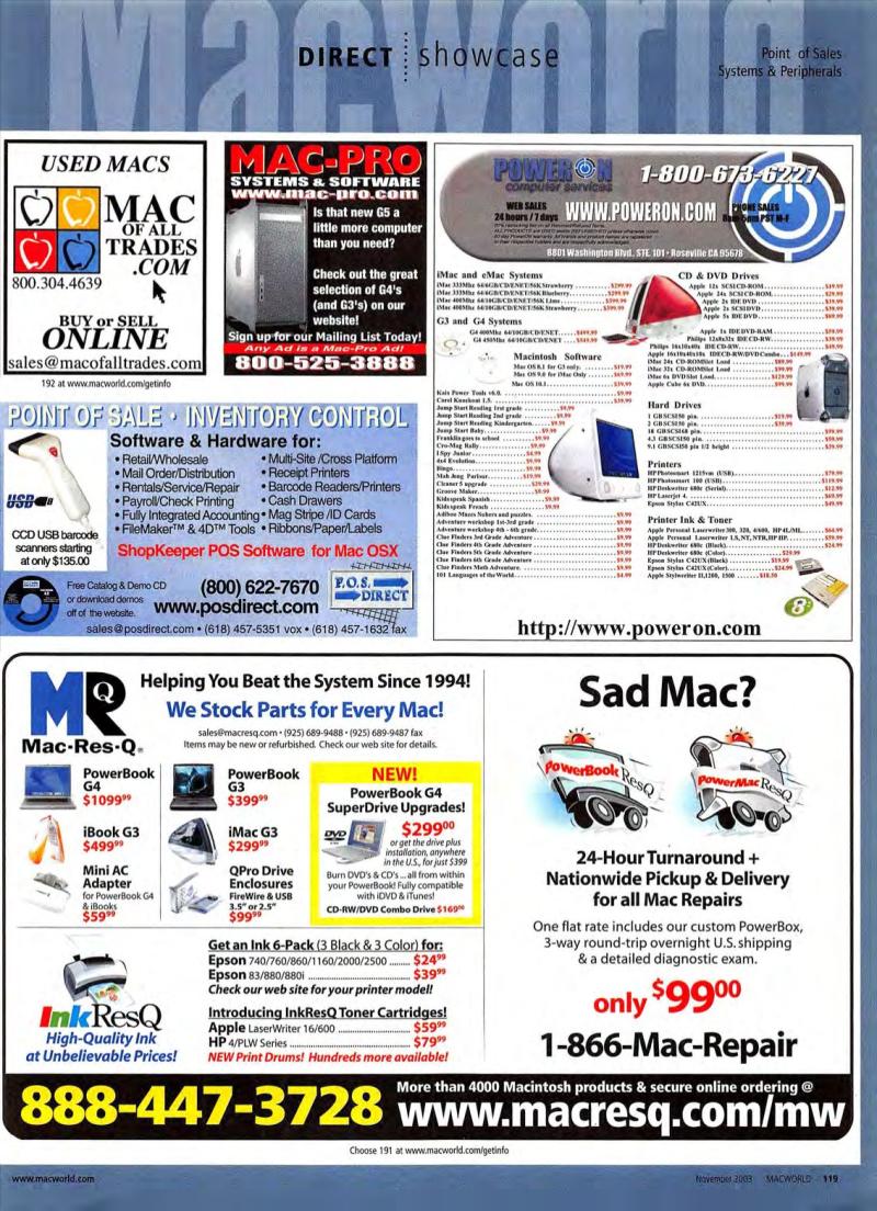 MacWorld0311November2003 — page 121