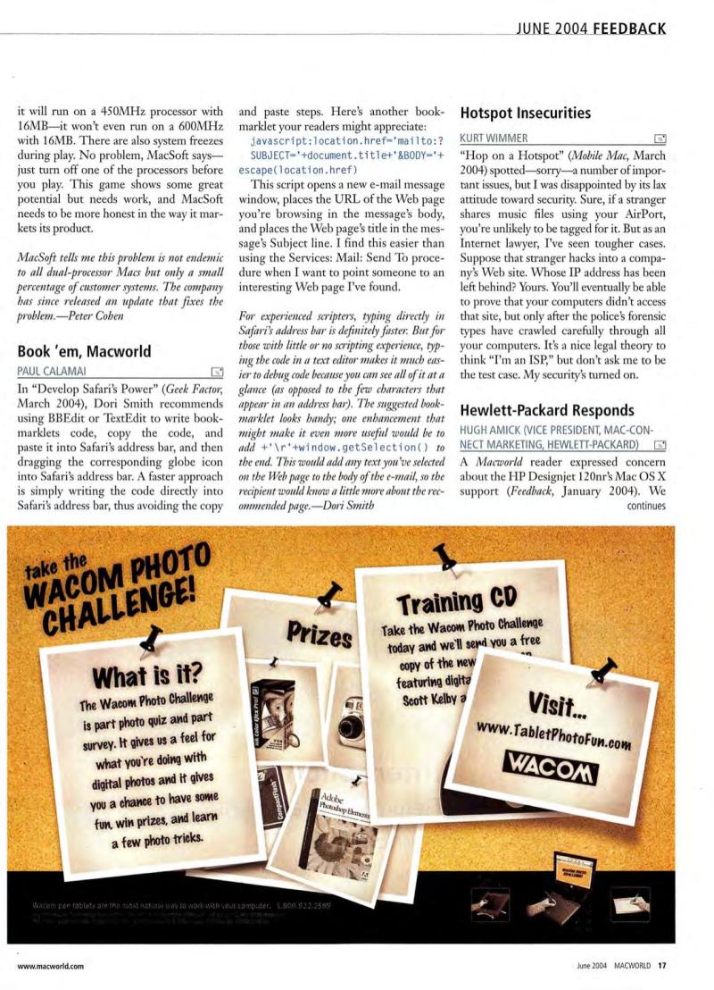 MacWorld0406June2004 — page 19