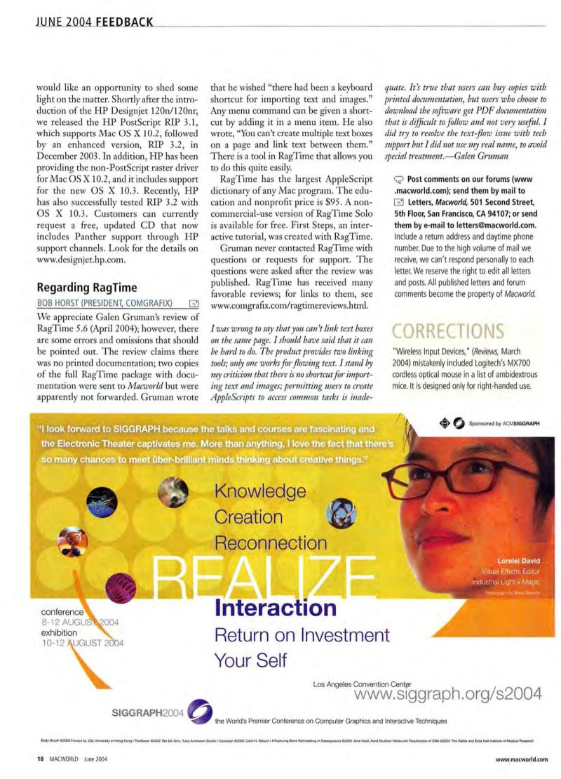 MacWorld0406June2004 — page 20