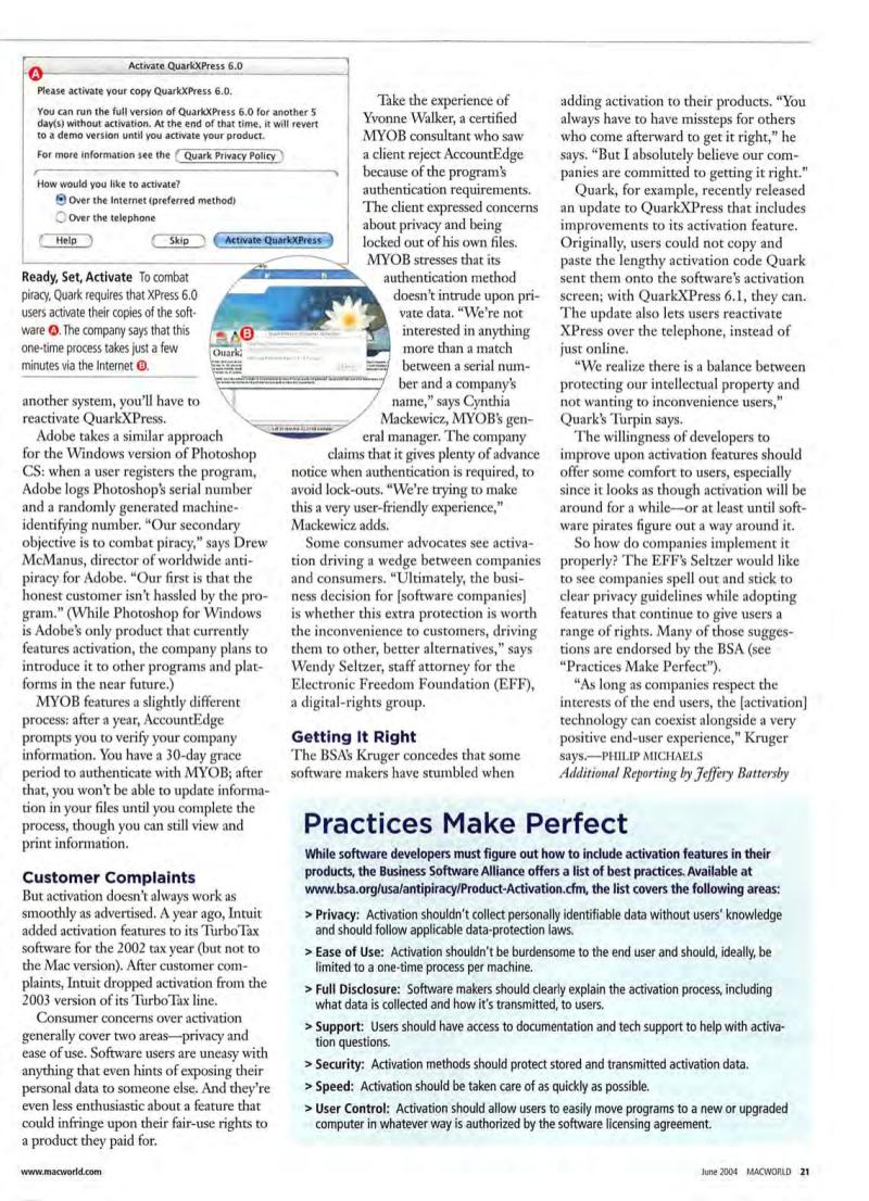 MacWorld0406June2004 — page 23