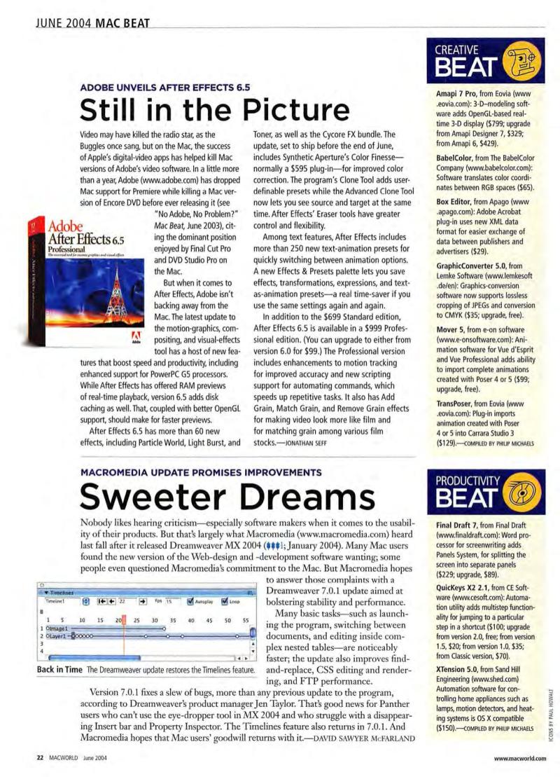 MacWorld0406June2004 — page 24