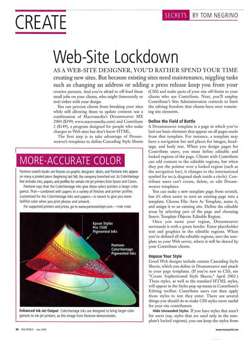 MacWorld0406June2004 — page 82