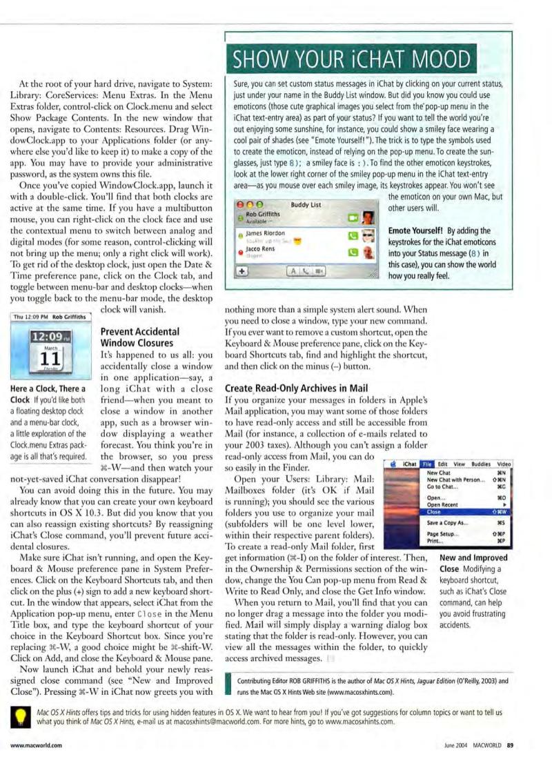 MacWorld0406June2004 — page 91
