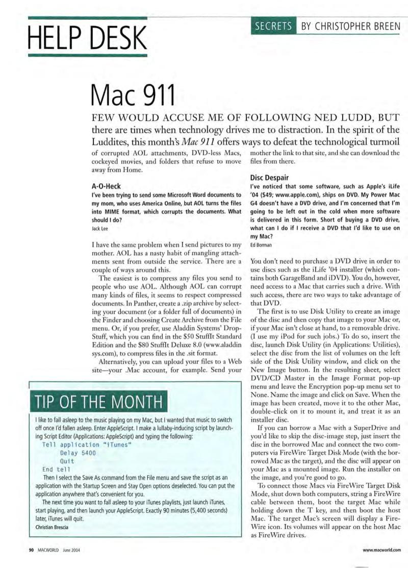 MacWorld0406June2004 — page 92