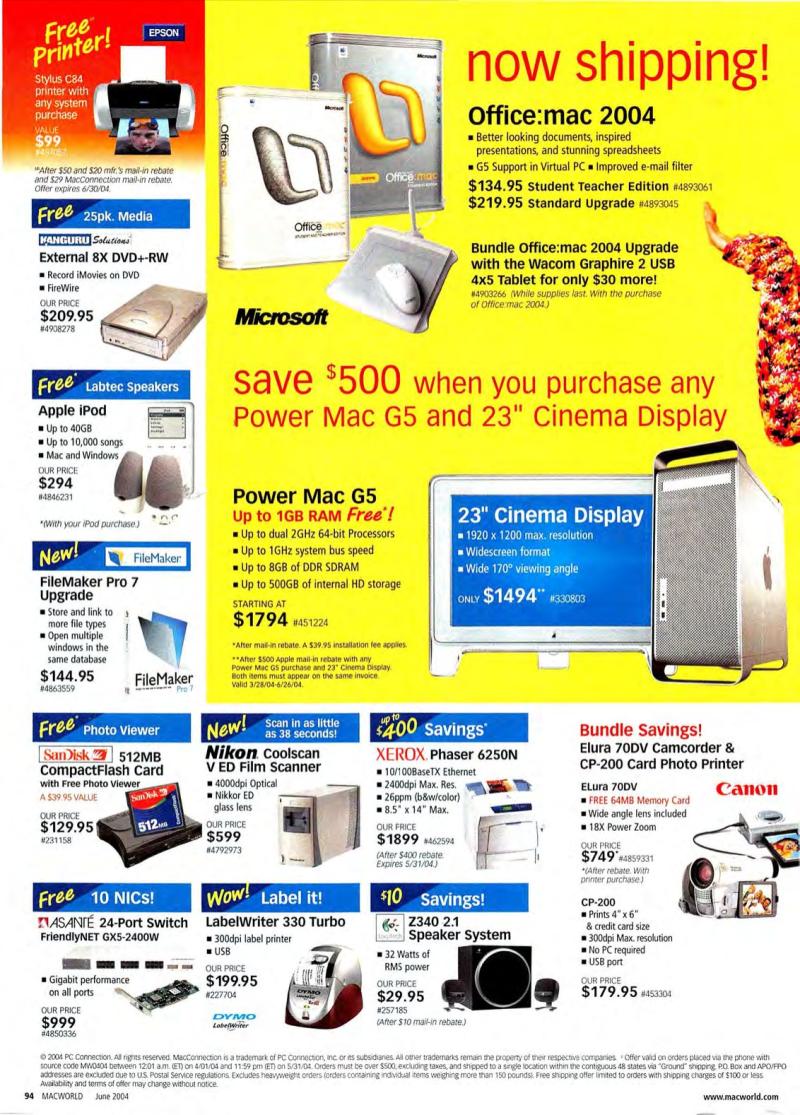 MacWorld0406June2004 — page 96