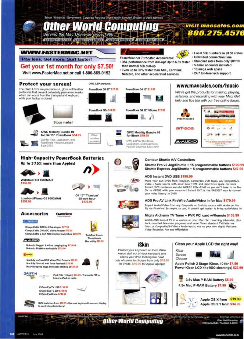 MacWorld0406June2004 — page 106