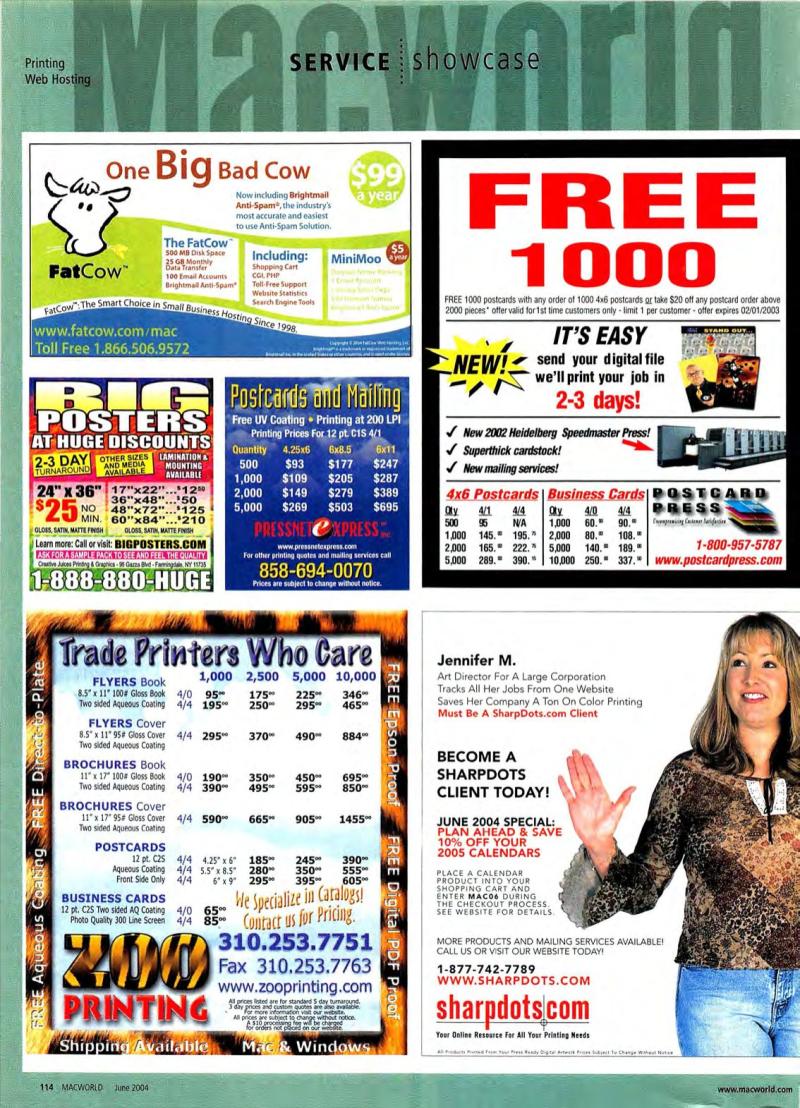 MacWorld0406June2004 — page 116