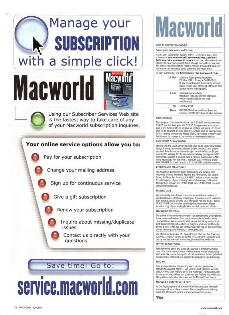 MacWorld0407July2004 — page 14