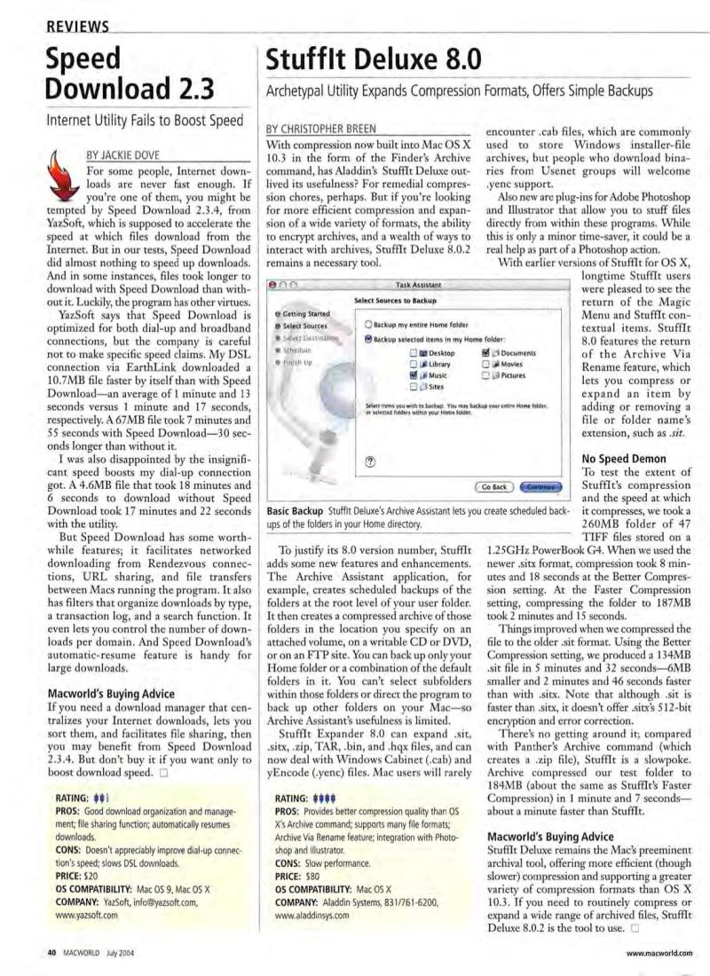 MacWorld0407July2004 — page 42