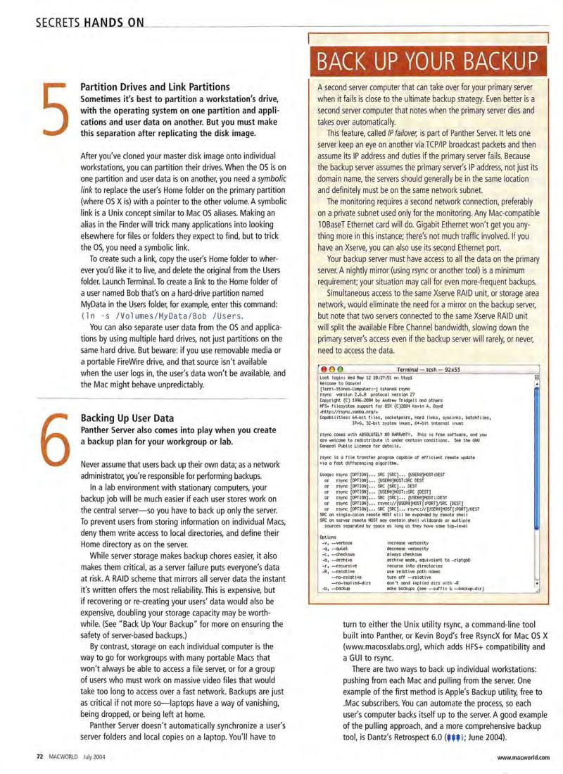 MacWorld0407July2004 — page 74