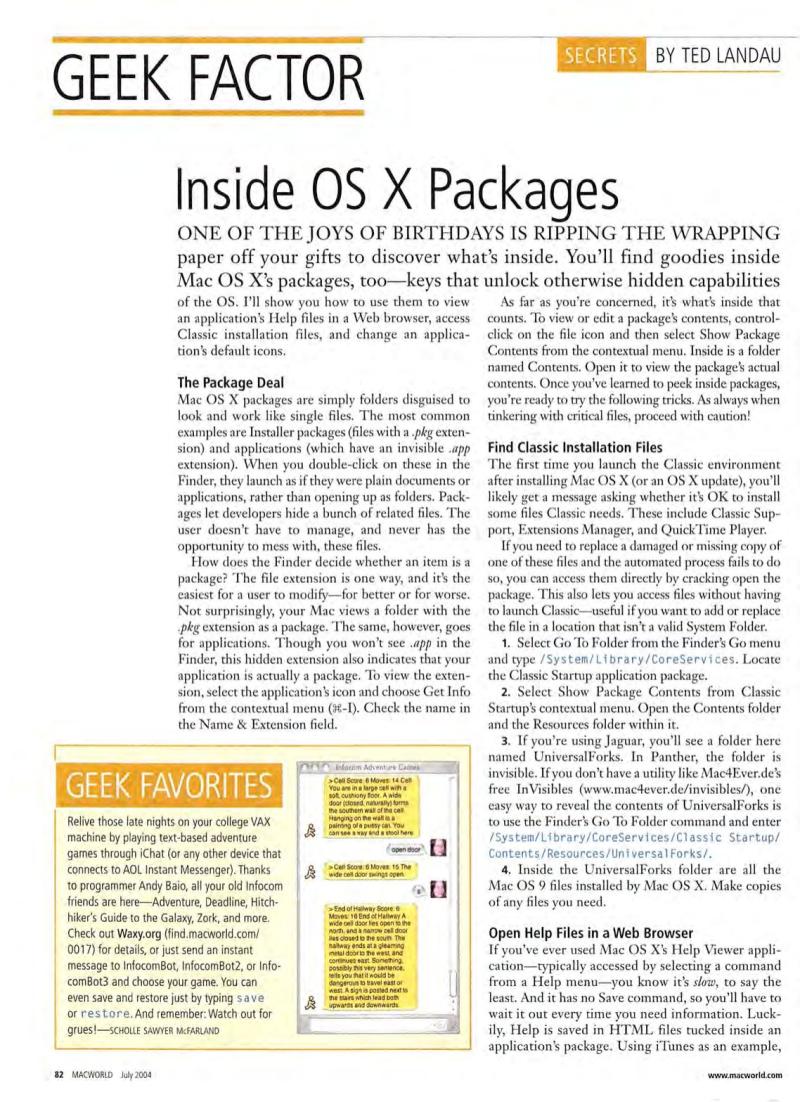MacWorld0407July2004 — page 84