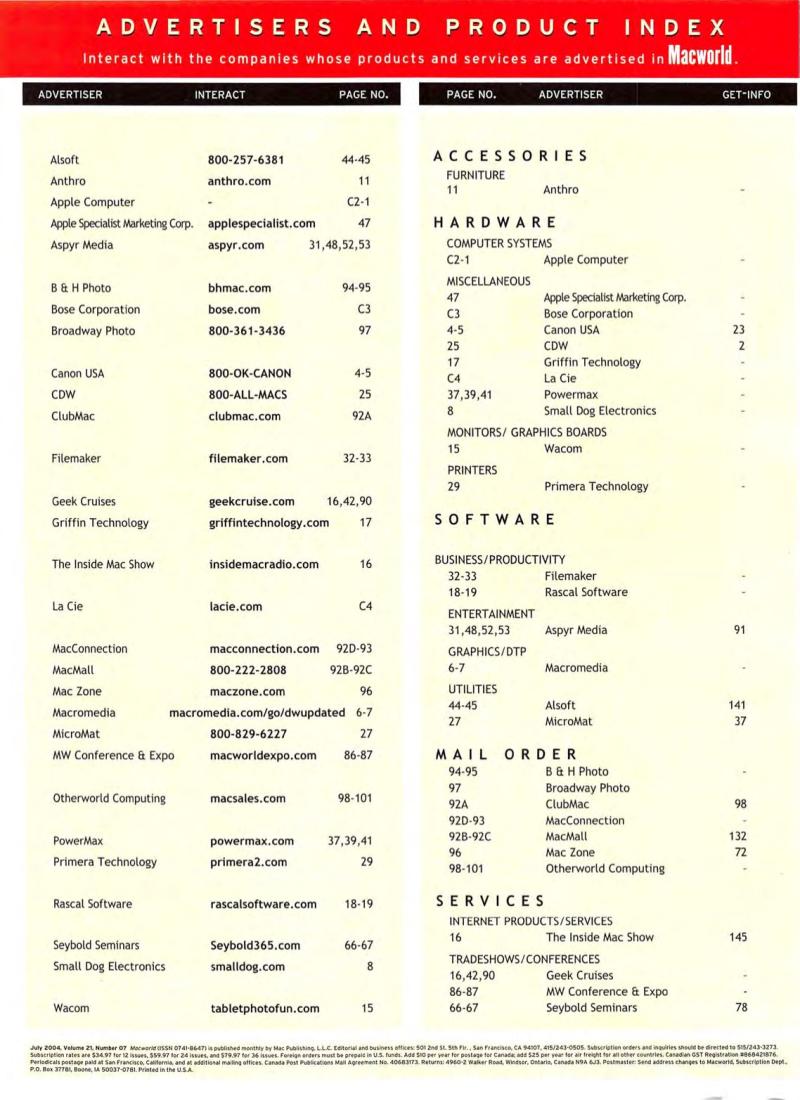 MacWorld0407July2004 — page 94