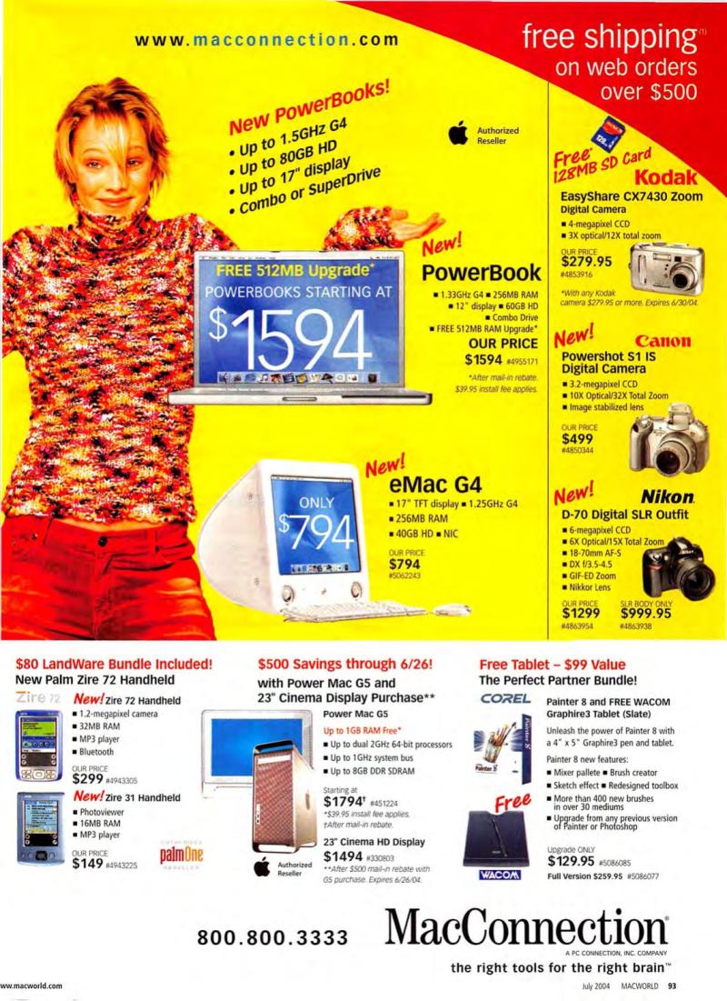 MacWorld0407July2004 — page 99