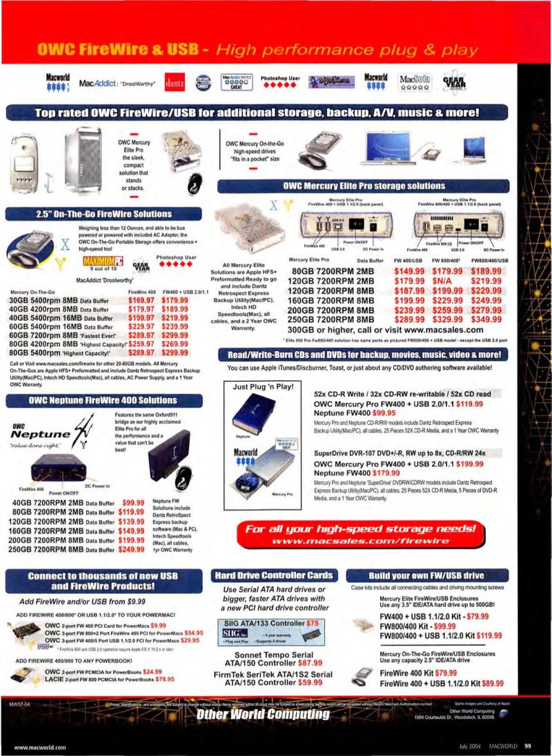 MacWorld0407July2004 — page 105