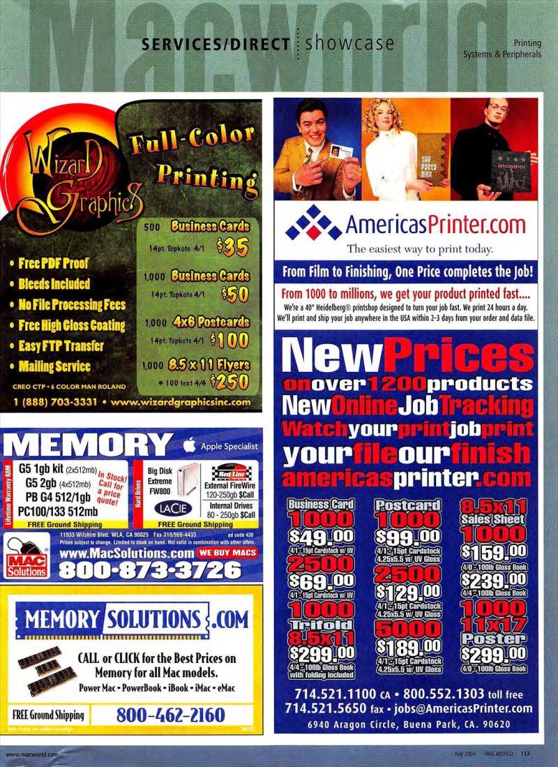 MacWorld0407July2004 — page 119