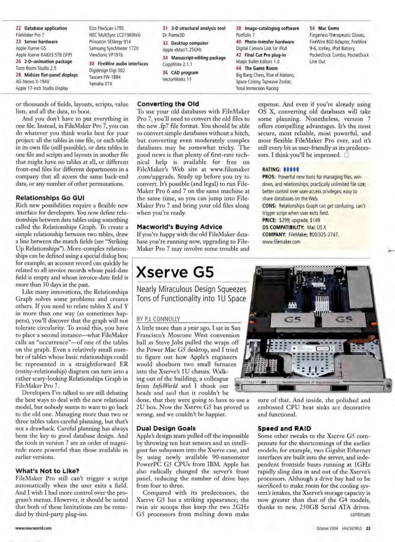MacWorld0410October2004 — page 25